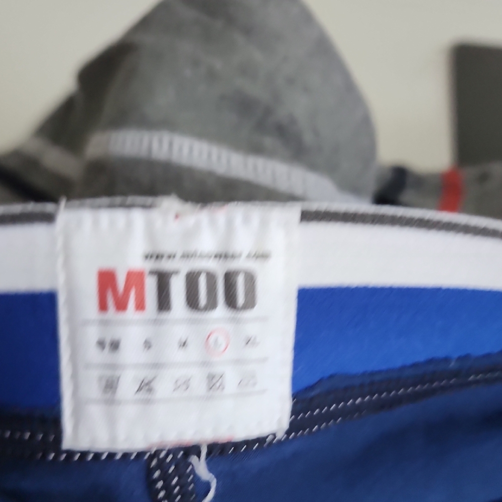 Navy Boxer Briefs with Gray Accents - Picture 2 of 3